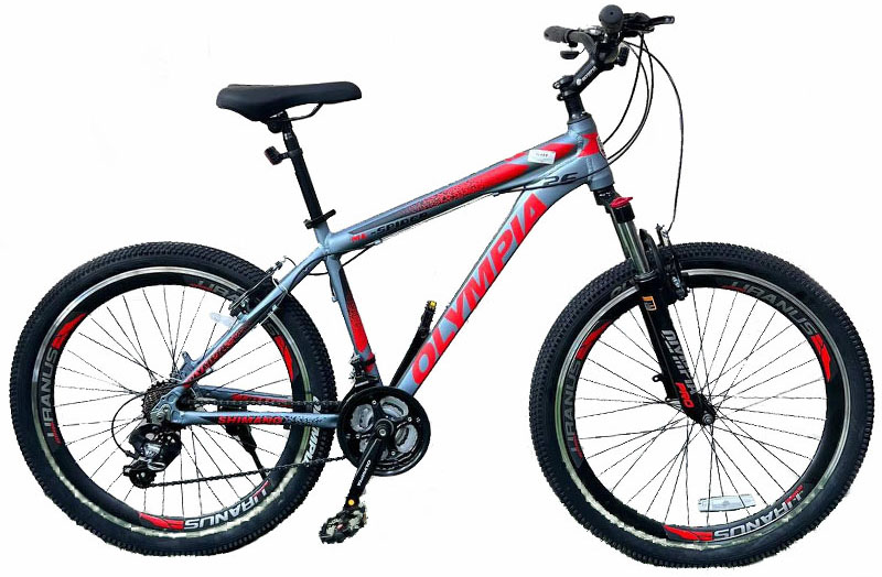 Olympia ML Spider 26 Bike Grey Red