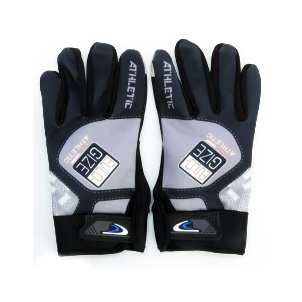 Hand Gloves Black Grey Touch