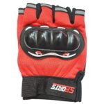 Hand Black Half Finger Protect