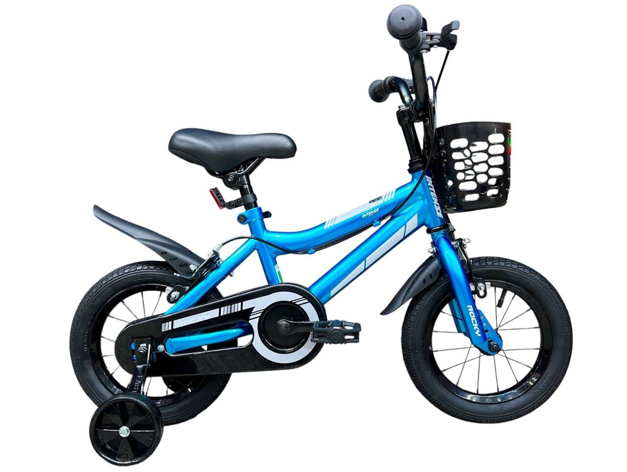 Intense Rocky Size 12 Boys Bike Blue