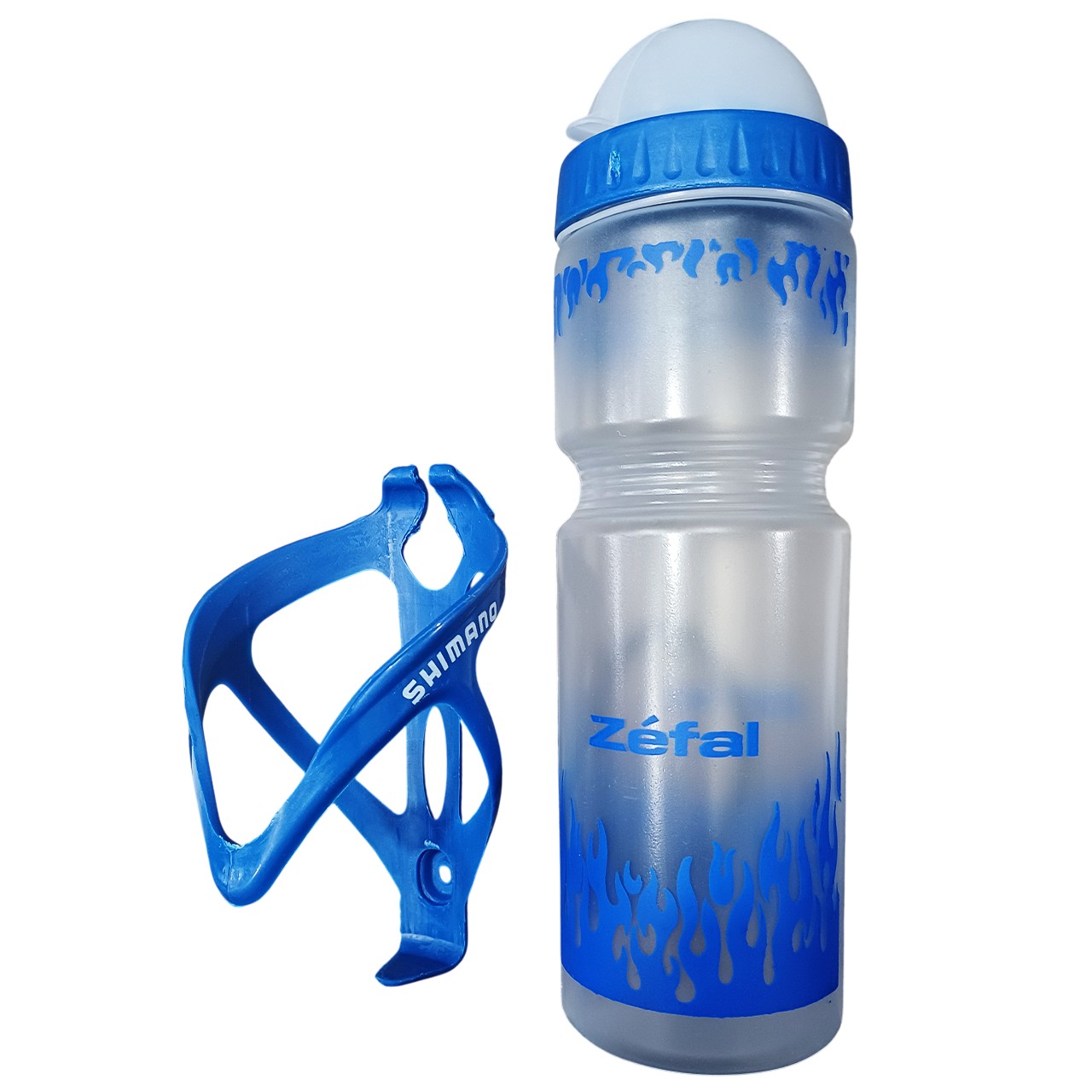Water Bottle Blue Bike