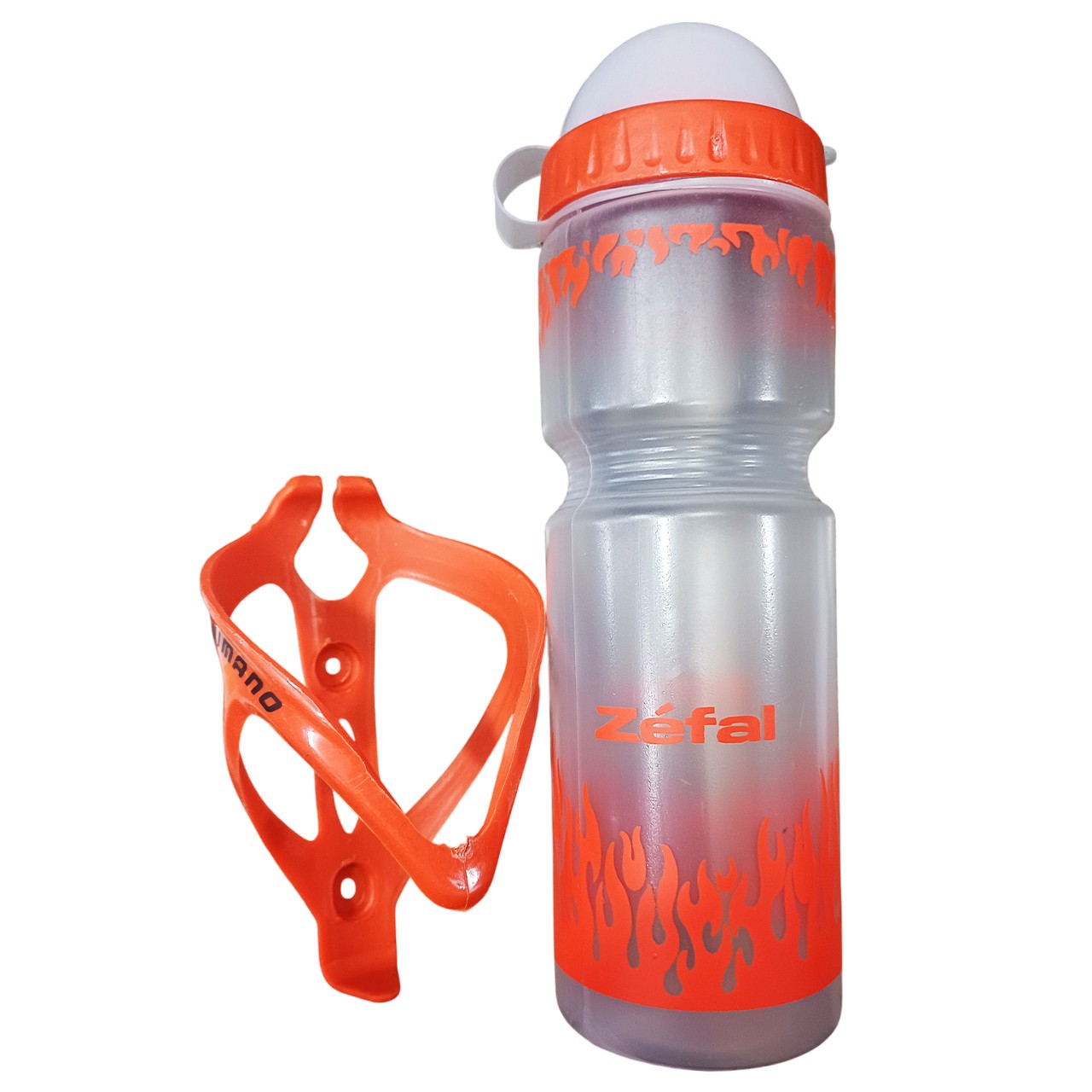 Water Bottle Orange Bike