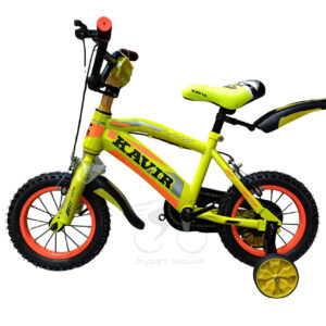 دوچرخه بچه گانه کویر KAVIR مدل رایدر RIDER سایز 12 زرد