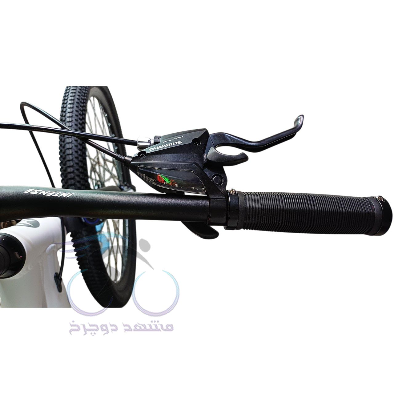 دوچرخه کوهستان اینتنس مدل CD1000 سایز 27.5 دیسکی بدنه آلومینیومی سیستم دنده شیمانو اورجینال