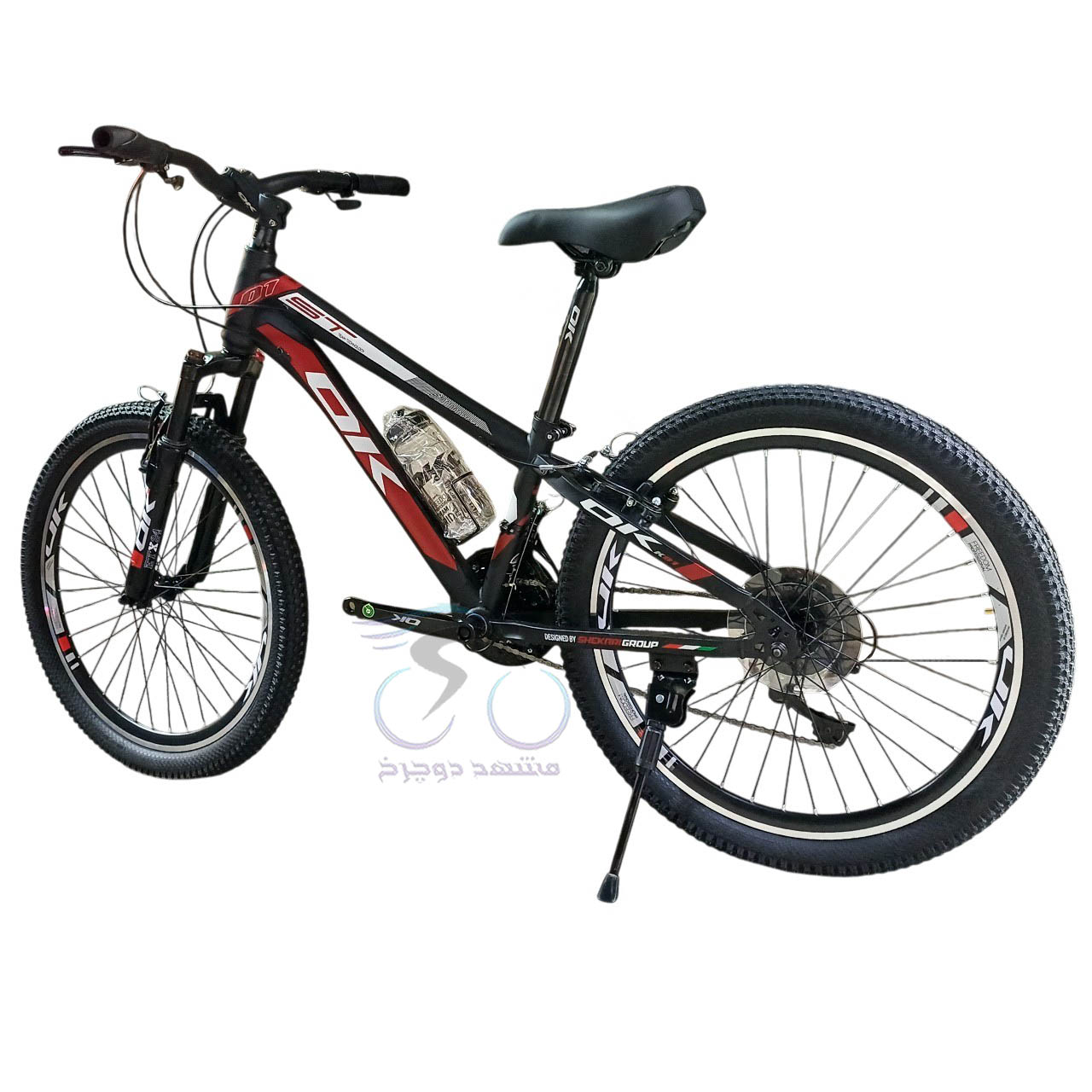 دوچرخه کوهستان اوکی مدل ST01 سایز 24 ترمز ویبریک دنده 21 سرعته اسکیل فول