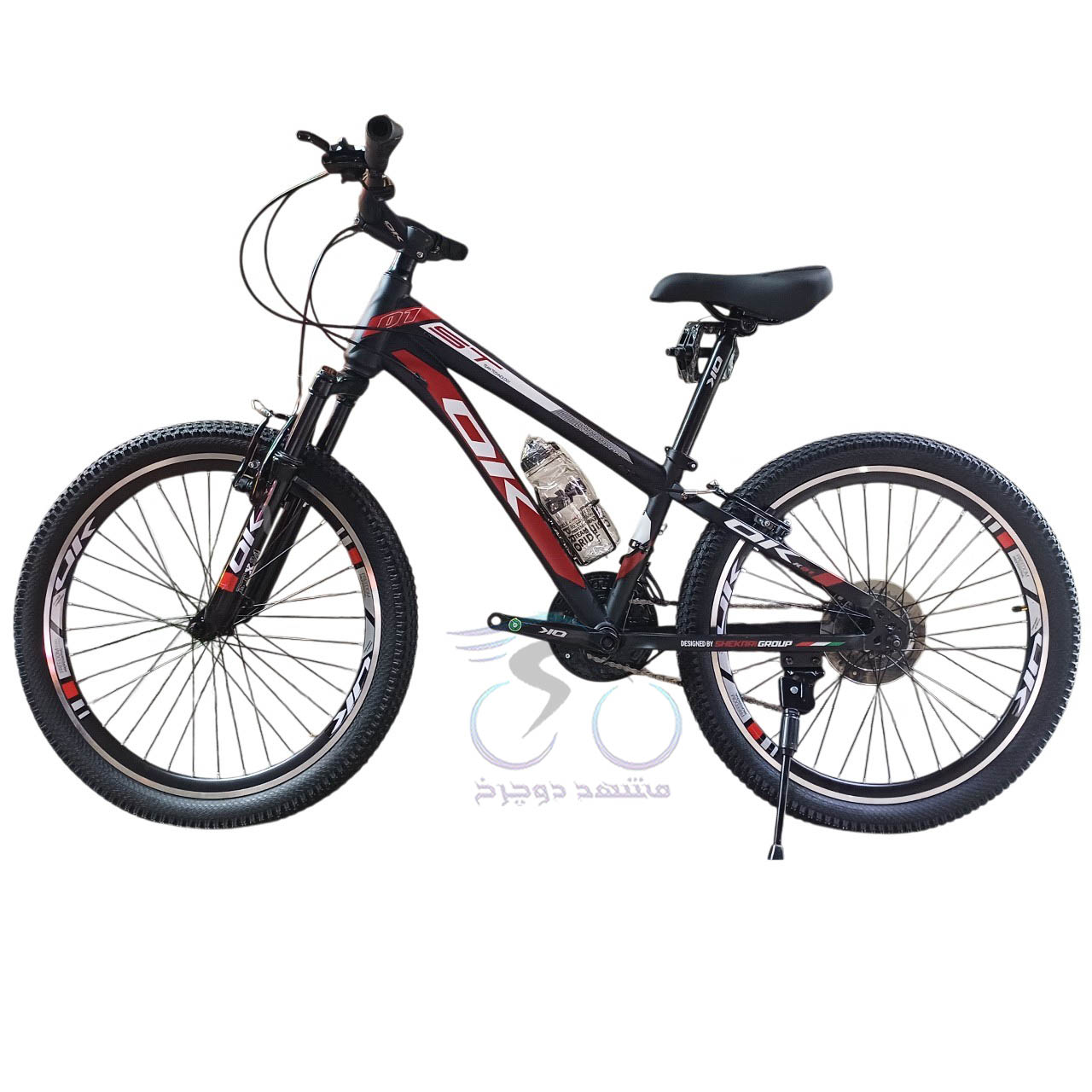 دوچرخه کوهستان اوکی مدل ST01 سایز 24 ترمز ویبریک دنده 21 سرعته اسکیل فول