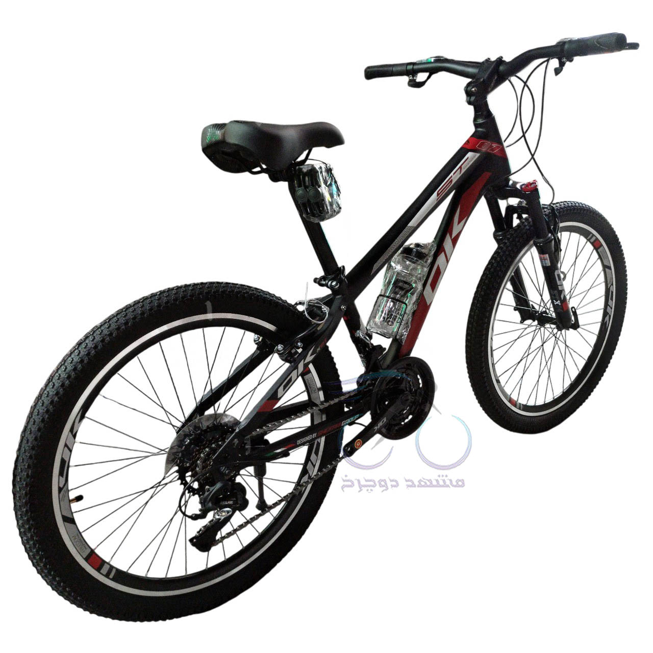 دوچرخه کوهستان اوکی مدل ST01 سایز 24 ترمز ویبریک دنده 21 سرعته اسکیل فول