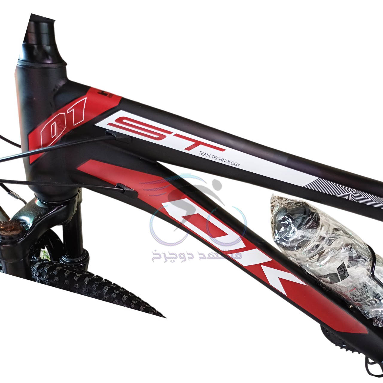 دوچرخه کوهستان اوکی مدل ST01 سایز 24 ترمز ویبریک دنده 21 سرعته اسکیل فول